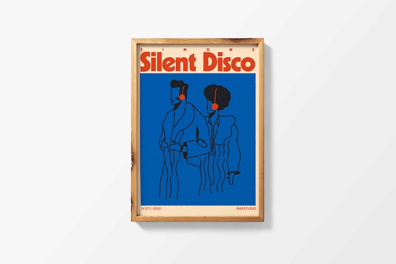 Silent Disco x print image 1