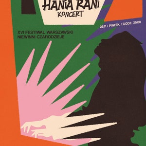 Hania Rani x gig poster image 2
