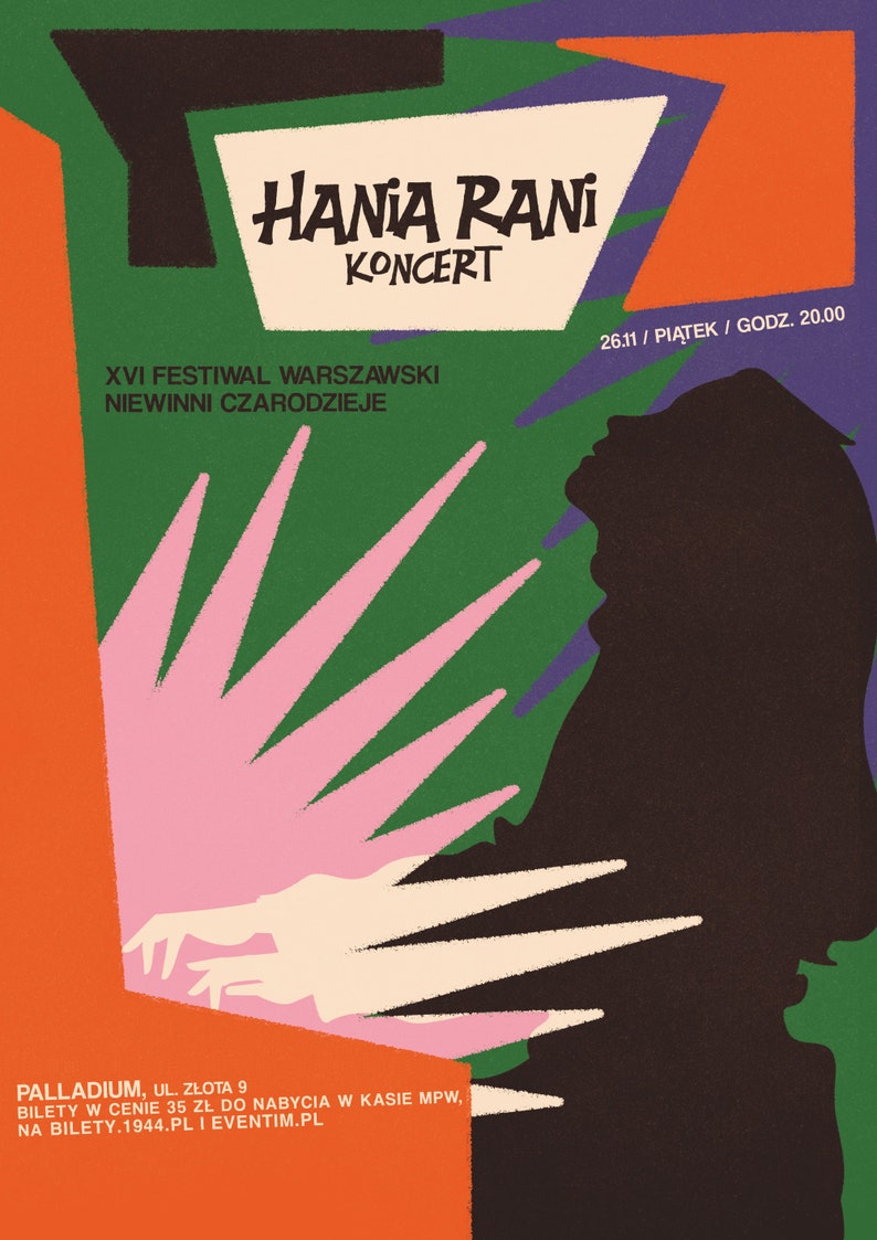 Hania Rani x gig poster image 2