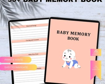 Digital babyminnesbok — GoodNotes Keepsake
