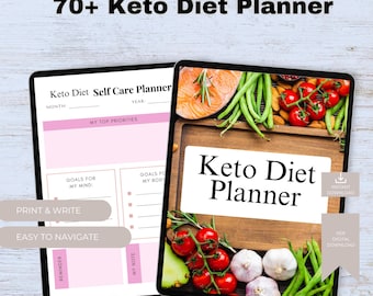 Keto Diet Planer — Kohlenhydratarmer Mahlzeiten-Tracker