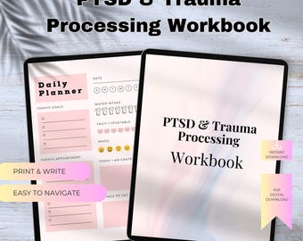 PTSD Trauma Processing Workbook — Therapy Journal