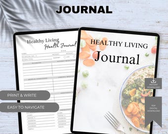 Diario de Vida Saludable – Planificador de Bienestar