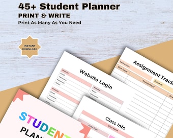 Student Digital Planner — Academic & Semester Organizer