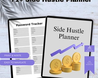 Side Hustle Planner — Business Goal Organizer