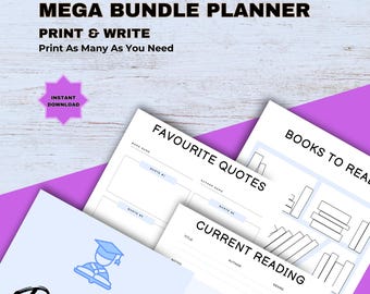 Mega Planner Bundle — Ultimate Organizer Pack