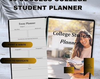 College Student Planner — Academic Organizer
