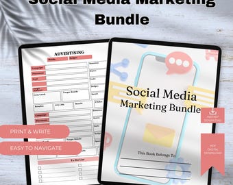 Social Media Marketing Bundle — Canva Templates