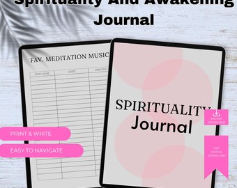 Spiritual Awakening Journal — Inner Growth Workbook