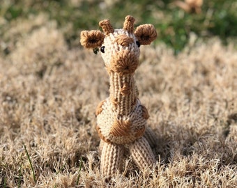 Mini Giraffe - Rundstrickanleitung - PDF