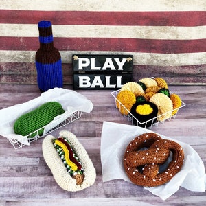 Ballpark Set - Circular Knitting Machine Pattern