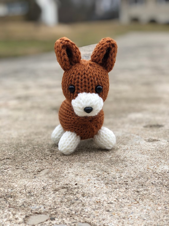 Mini Corgi Circular Knitting Machine PDF Pattern Etsy