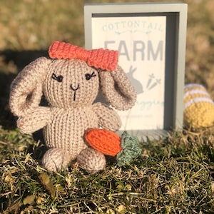 Mini Bunny - Circular Knitting Machine PDF Pattern