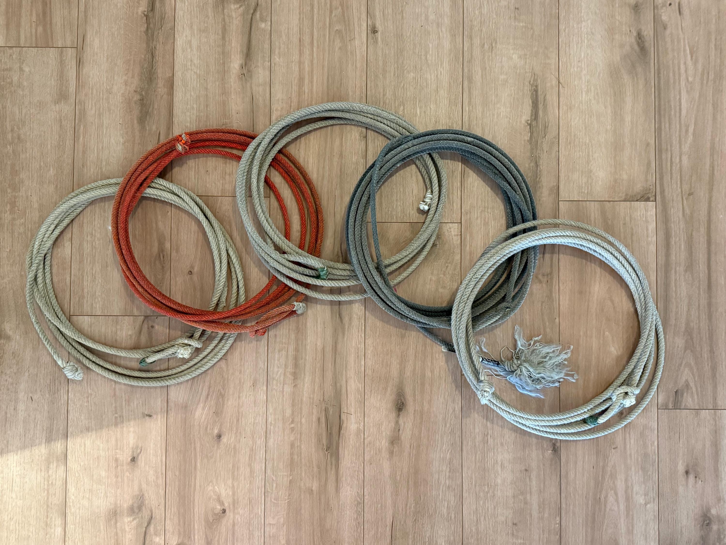 Real Used Montana Cowboy Lariat-lasso Rope-western Decor-farmhouse ...