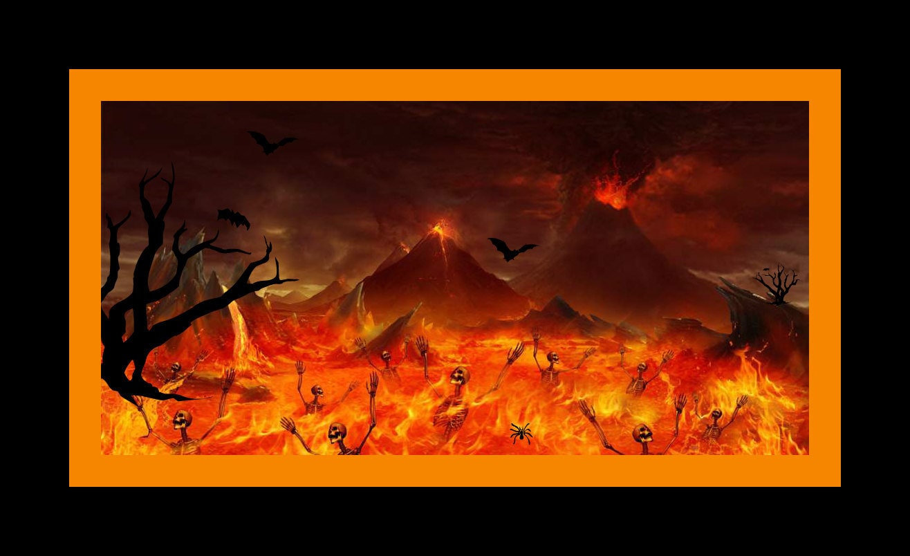 The Four Levels Of Hell Hex Spell Etsy