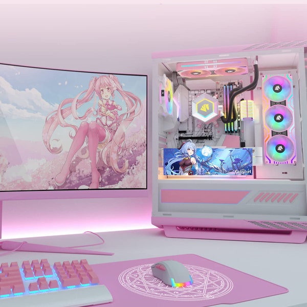 Anime stickers pc case Etsy France