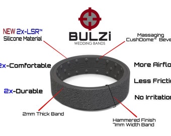 Alliance Silicone BULZi CushDome – Confort Massant, Respirant, Sécurité Travail, Pour Homme Et Femme