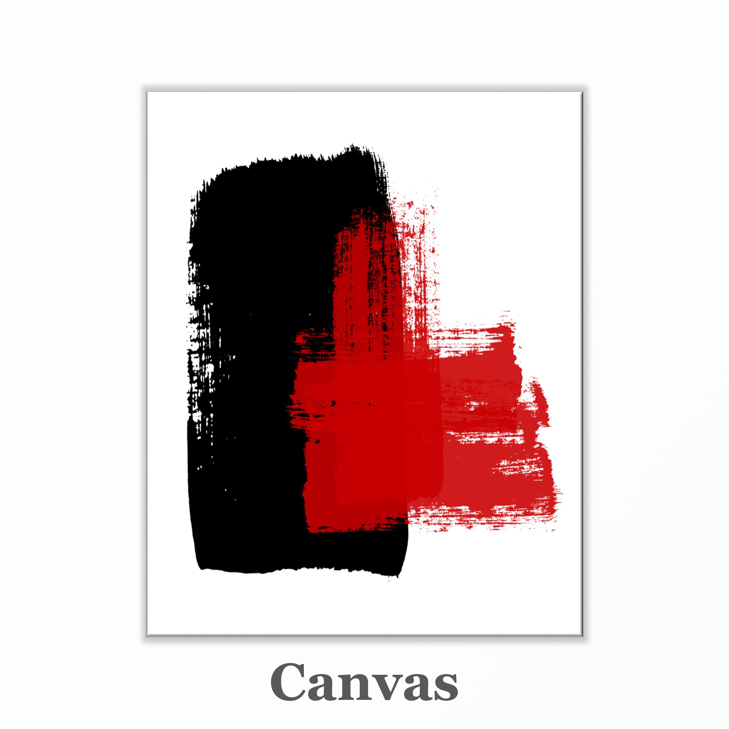 Red Spill - Shanta - Paintings & Prints, Abstract, Color - ArtPal