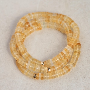 aaaa+ Citrine, Unheated untreated AAA+ genuine citrine | [EBCM1211] citrine bracelet | natural citrine bracelet | citrine *BSS *G