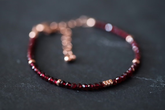 Garnet Bracelet