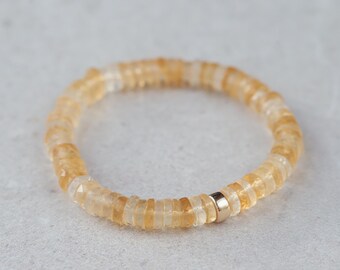 aaaa+ Citrine, Unheated untreated AAA+ genuine citrine | [EBCM1211] citrine bracelet | natural citrine bracelet | citrine *BSS *G