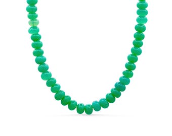 Chalcedony necklace | Chalcedony Necklace | Chalcedony necklace [ENCM2106]  women's Chalcedony necklace | beaded Chalcedony