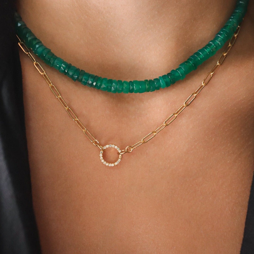 Green Onyx Necklace Beaded Green Onyx Necklace Green Onyx Gemstone green-onyx-necklace-beaded-green-onyx-necklace-green-onyx-gemstone