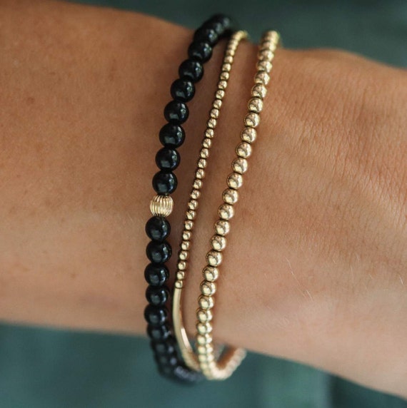 Genuine black deals tourmaline bracelet
