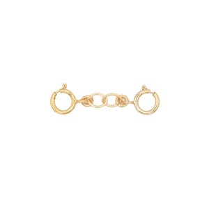 Carabiner Necklace Connector, Sterling Silver or 14K Gold Filled, Necklace Converter, Carabiner Necklace Clasp, Jewelry Connector, Necklace