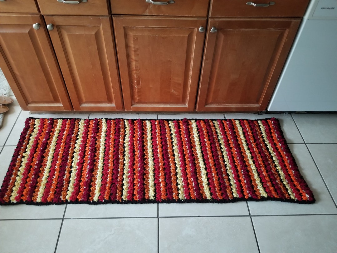 Bumpy Crochet Runner, Soft & Durable - Etsy