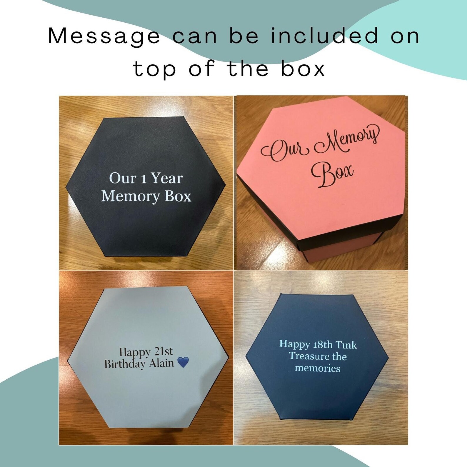 Personalised Explosion Box Anniversary Gift for Boyfriend Etsy