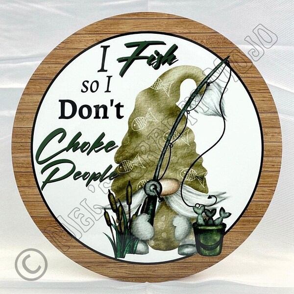 Funny Fishing Signs Etsy