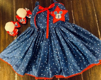 Romper dress,4t July outfit
