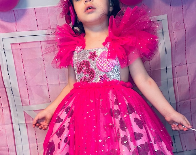 Saddler Dress Taffy Pink main image 1
