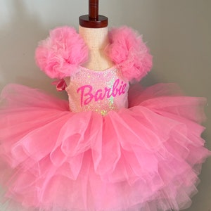 Pink Barbie dress light pink