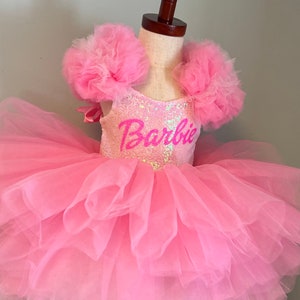 Pink Barbie dress image 1