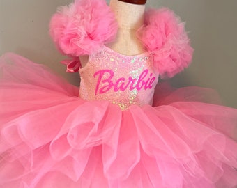 Pink Barbie dress