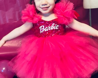 Pink tutu dress