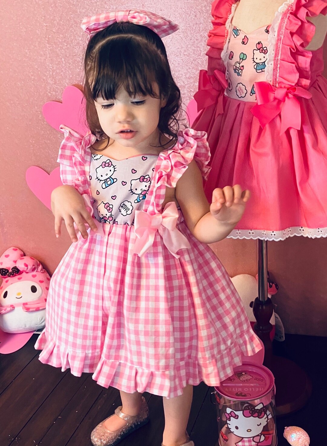 Pink Hello Kitty Dress Etsy