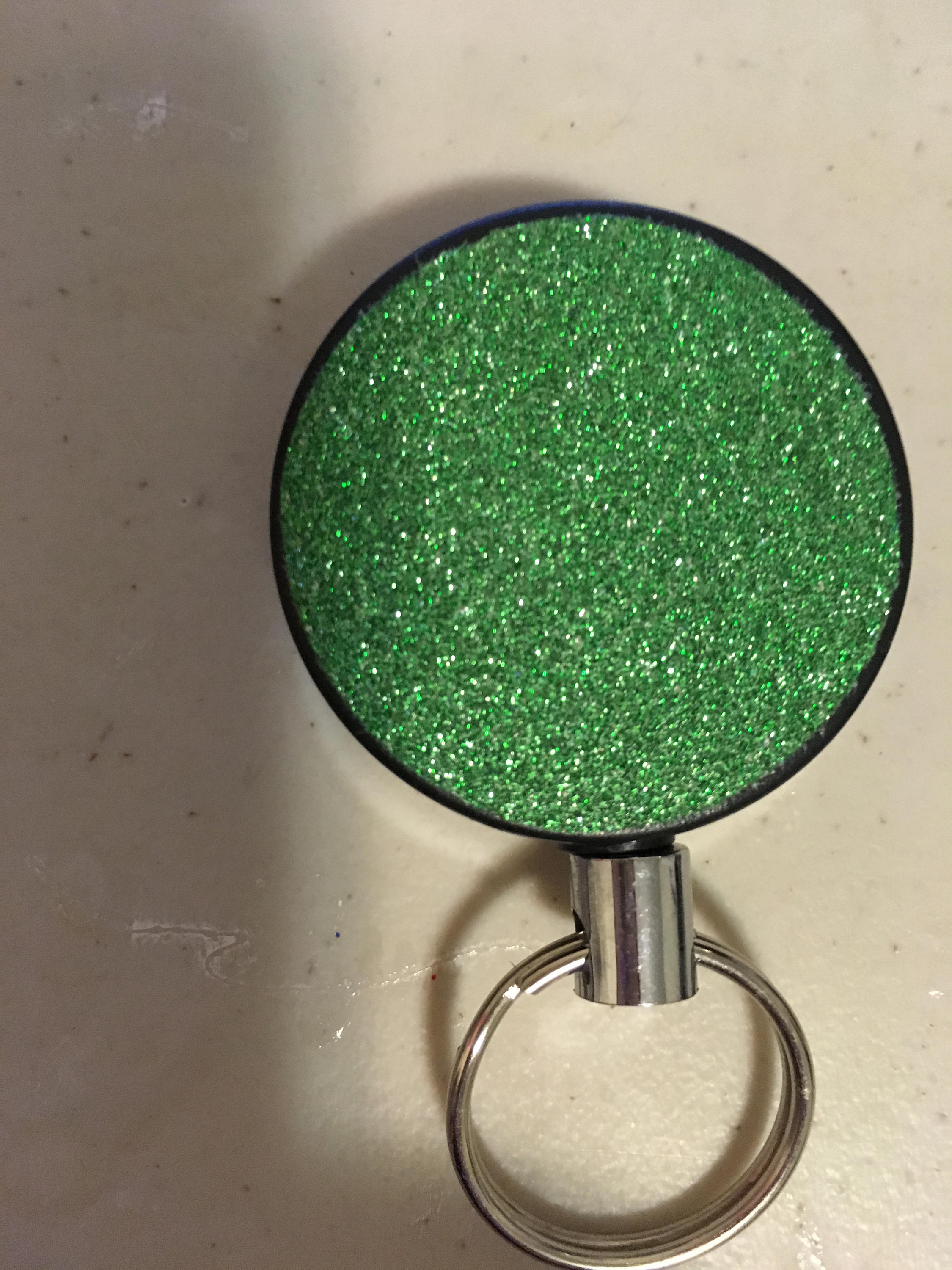 Glitter Retractable Badge Holders Etsy