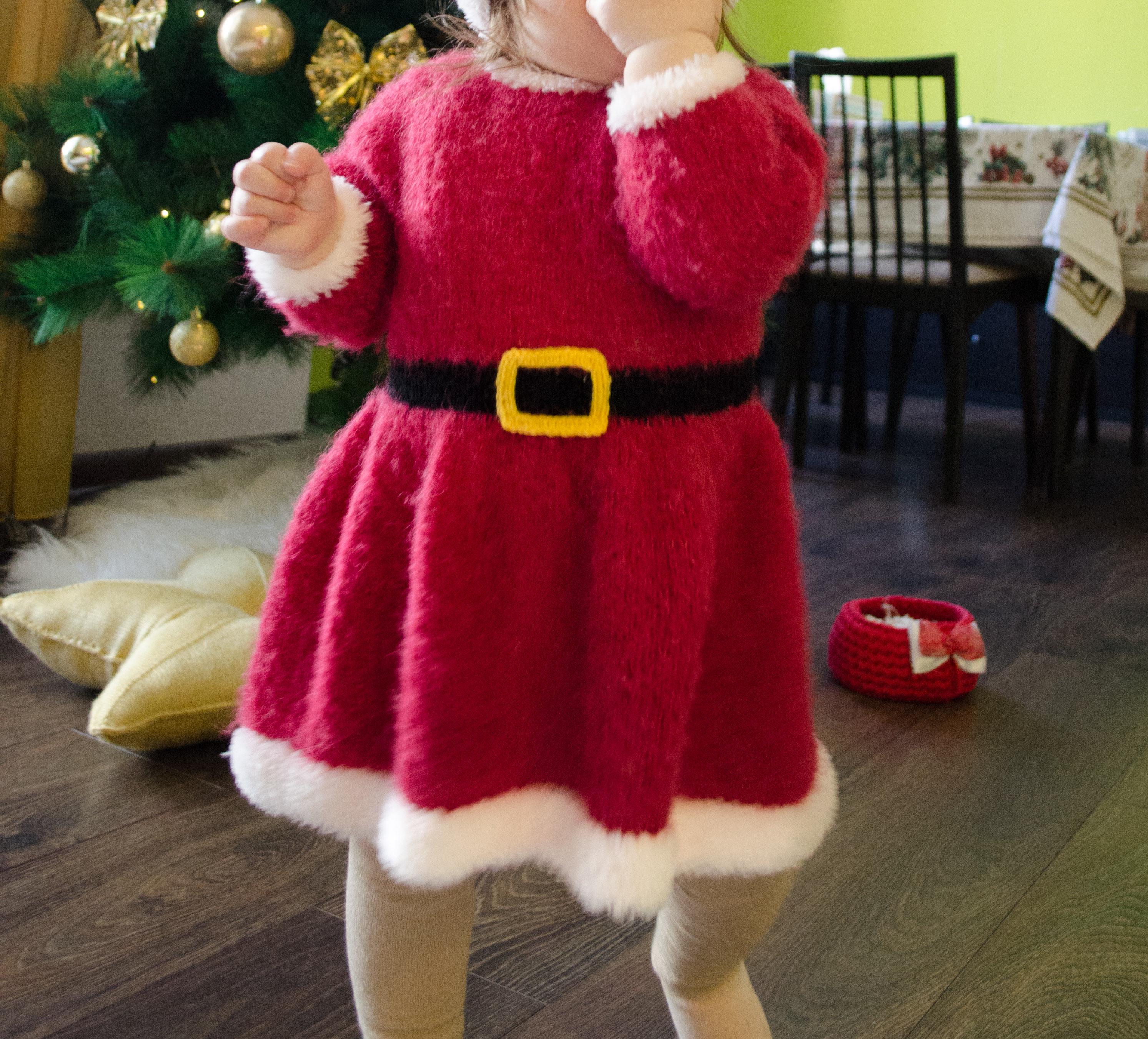 Mrs claus baby outfit hot sale