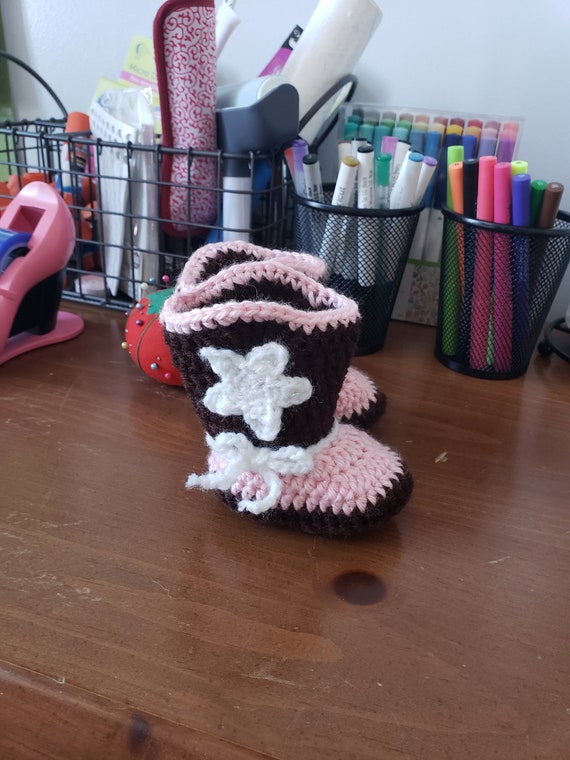 pink cowboy booties