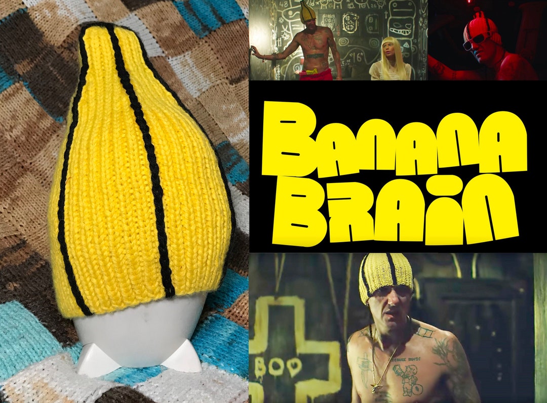 Die Antwoord Banana Brain Beanie Etsy