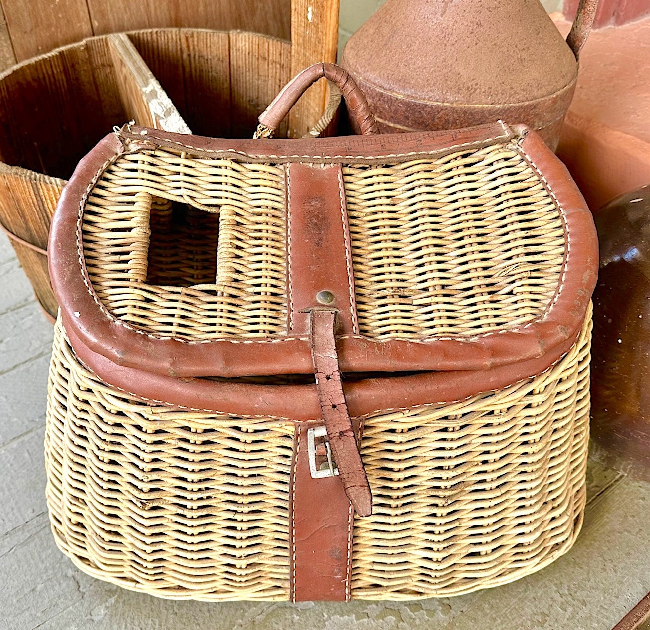 Old Fishing Basket -  Canada