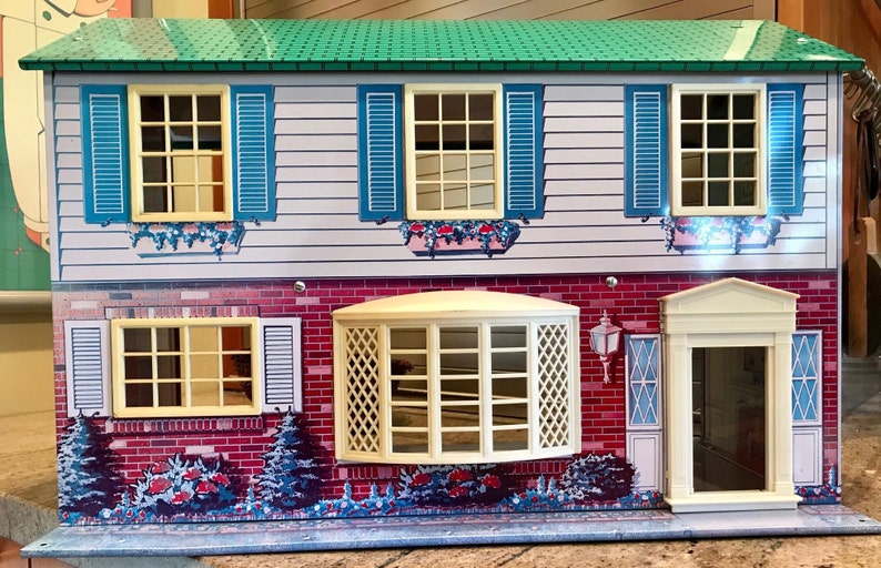 tin litho dollhouse