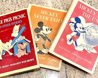 Cute Storybooks From Walt Disney Productions – Each One Sold Individually