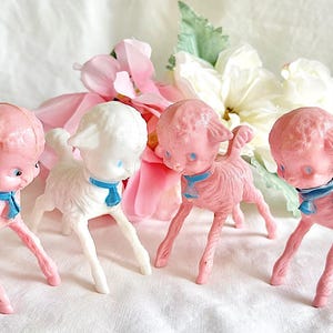 Hard Plastic Easter Baby Rattles From The Irwin Company – Each One Sold Individually