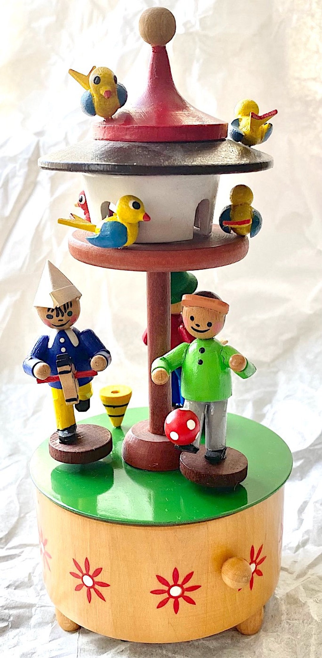 Colorful Folk Art Music Box From Steinbach Made in Germany Etsy Australia