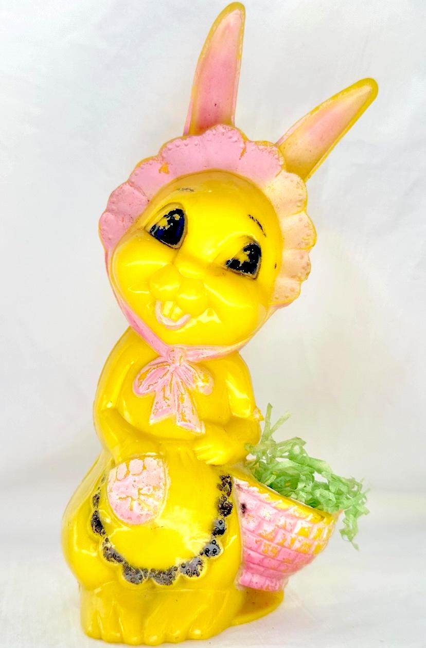 Vintage Knickerbocker Plastic Bunny - Etsy