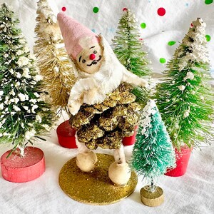 Cute Pinecone Gnome Made In Japan